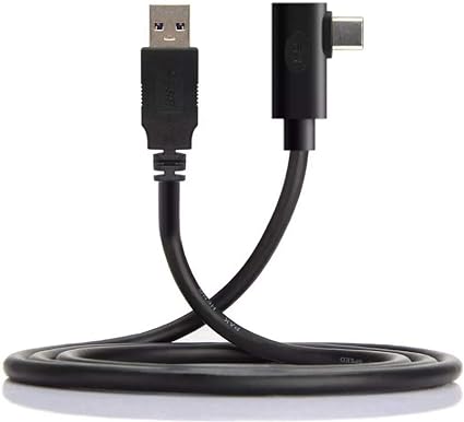 Compatible con Oculus Link Cable 5 Metros. Quest Link Cable Transferencia de Datos de Alta Velocidad. Cable USB C Compatible para Oculus Quest Quest 2 y PC para Juegos. Color Negro