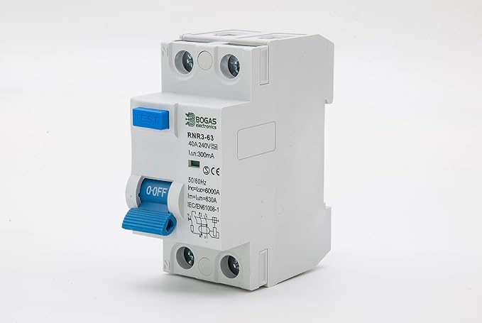 Interruptor Diferencial SuperInmunizado SI, 300 mA, 2P, Clase A y 6kA (40 Amperios)